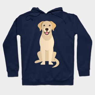 The Good Boy/Girl Golden Retriever - Digital Illustration Hoodie